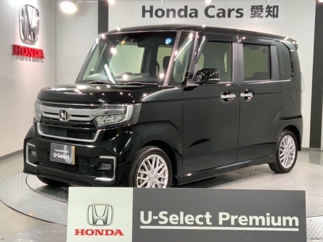 全国納車可 第三者機関証明書付 Honda SENSING 2年保証 ナビVXM-224VFi フルセグRカメラ BTオ-ディオDVD ドラレコ シ-トヒ-タ-装備のN-BOXカスタム Lターボ入庫！