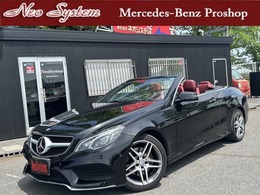 メルセデス・ベンツ Eクラスカブリオレ E250 AMGスポーツPKG　赤ホロ　赤革シート