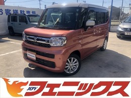 スズキ スペーシア 660 ハイブリッド X 4WD 禁煙車Wパワスラ前席シートヒーターTV