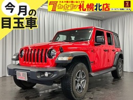 ジープ ラングラー アンリミテッド スポーツ 4WD ディスプレイオーディオ　バックモニター