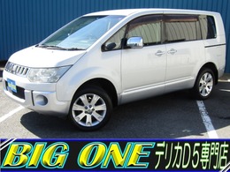 三菱 デリカD：5 2.4 シャモニー 4WD 7人HDDマルチ両パワ後席モニタFSRカメラ