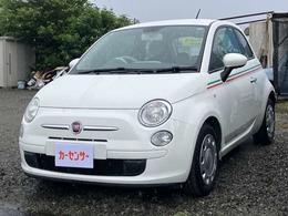 フィアット 500(チンクエチェント) ツインエア ポップ 車検令和8年8月・Bluetooth対応ナビ