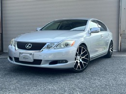 レクサス GS 350 バージョンI 車高調20インチアルミ