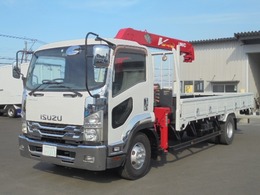 いすゞ フォワード 2.5t4段クレーンフックイン フロア6速ミッション・エアコン・パワステ