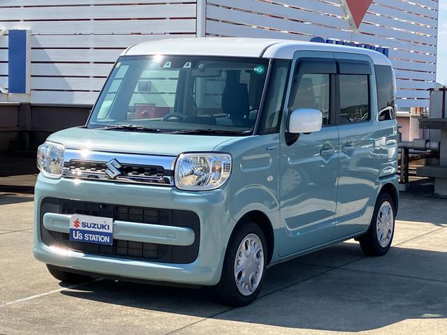 広々とした室内、HYBRIDだから軽々走るスペーシア。スペーシア入荷しました。最後までご覧いただきますようお願いします