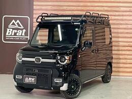 ホンダ N-VAN 660 +スタイル ファン ターボ ホンダセンシング 4WD ハードカーゴ ルーフラック スキッドグリル