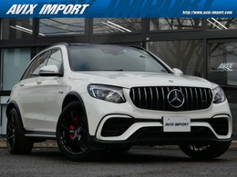 メルセデスAMG GLC 63 S 4マチックプラス 4WD パノラマ 黒革 Burmester HUD RSP 純正21AW