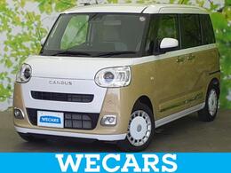 ダイハツ ムーヴキャンバス 660 ストライプス G 新品タイヤ/純正 ナビ/衝突安全装置/両側電