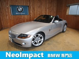 BMW Z4 ロードスター2.5i レザーシート　手動オープン　バッテリ新品