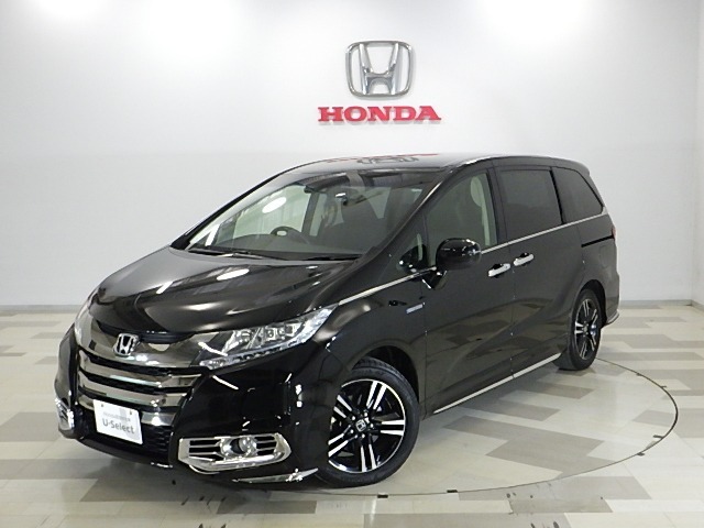 オデッセイハイブリッド アブソルートホンダセンシング入庫しました☆当社下取りのお墨付き車両！人気車両で充実装備の一台！おススメです☆どうぞご覧くださいませ☆