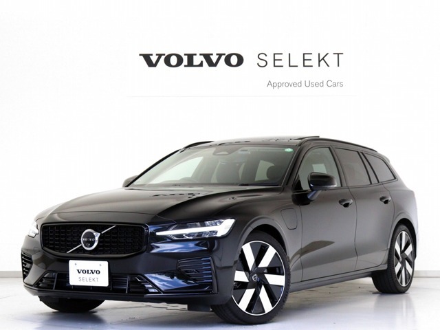 2025年モデル『V60 Ultra T6 AWD plug-in hybrid』PHEV 電動パノラマサンルーフ Google搭載 前後純正ドラレコ harman/kardon ドリフトウッドパネル クリスタルシフトノブ 19インチAW【グループ 総在庫300台！】