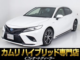 トヨタ カムリ 2.5 WS レザーパッケージ 禁煙車/TRDフルエアロ/黒本革/セーフティS