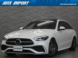 メルセデス・ベンツ Cクラスワゴン C220d アバンギャルド AMGラインパッケージ(ISG搭載モデル)ディーゼルターボ MP202301 ベーシック＆レザーEXC Mケア付 PSR黒赤革