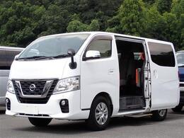 日産 NV350キャラバンワゴン 2.5 GX ロングボディ 低床 送迎タイプ オートスライドドア 10人乗り