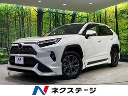 トヨタ RAV4 2.5 ハイブリッド G E-Four 4WD TRDエアロ 純正9型ディスプレイ 全周囲カメ