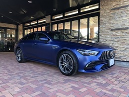 メルセデスAMG GT 4ドアクーペ 43 4マチックプラス 4WD 左ハンドル ブルーマグノ パノラマルーフ