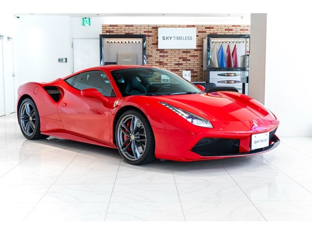 2018年式9,000kmの488GTBが入庫致しました。