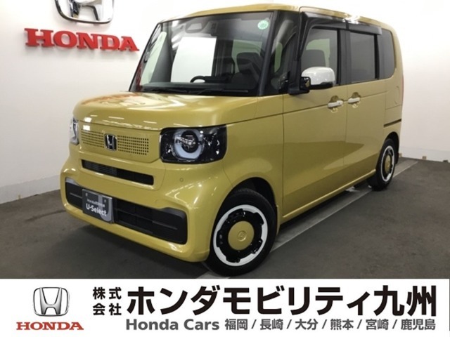 【NBOX】が入庫しました。人気の軽自動車　ホンダのNシリーズ。　この車は、当社の展示、デモカー、試乗車として使用していた車です。走行も少なく、装備も充実、お買い得の一台です。