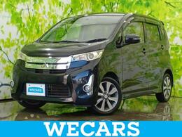 三菱 eKカスタム 660 T 新品タイヤ/純正 SDナビ/パーキングアシス