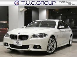 BMW 5シリーズ 535i Mスポーツ 後期 追ACC 黒革 サンR DSPメ-タ- LED2年保