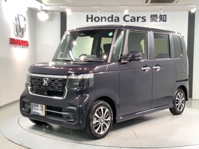 全国納車可 第三者機関証明書付 Honda SENSING 新車保証 試乗禁煙車 ナビVXM-245ZFEi フルセグ Rカメラ BTオ-ディオ シ-トヒ-タ- ETC LEDライト装備のN-BOXカスタム ベースグレード入庫！