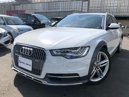 アウディ A6オールロードクワトロ 3.0 4WD 革シート純正ナビTVBOSEスピーカー