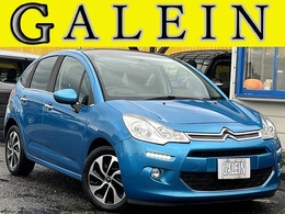 シトロエン C3 エクスクルーシブ 後期/黒革/ナビ/Bカメ/Bluetooth/禁煙車/関