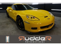 シボレー コルベット Z06 社外エキマニ マフラー カーボンリップ D車