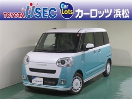 ダイハツ ムーヴキャンバス 660 ストライプス G スマアシ WPスラドア シートヒーター LED