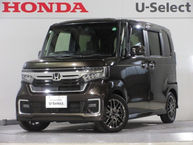 ワンオーナー車のN-BOXカスタム（Lターボ）が入庫です。当社で下取りしたお車になります。こちらは1年の保証付！延長保証もお付けすることが出来ます。