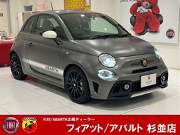 アバルト 595 コンペティツィオーネ パフォーマンス パッケージ3 右MT マッドグレー/carplay/アルカンターラ