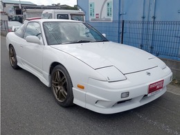 日産 180SX 2.0 タイプX 5速MT　ZEAL車高調　AVS17インチアルミホイ