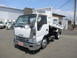 いすゞ エルフ 3.0 フルフラットロー ディーゼルターボ 積載2000kg-全低床強化ダンプ
