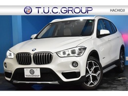 BMW X1 xドライブ 18d xライン 4WD ヒ-タ-付電動白革 追従ACC HUD LED 2年保証