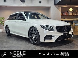 メルセデスAMG Eクラスワゴン E43 4マチック 4WD パナメリカーナ　赤ステッチ黒革　パノラマ