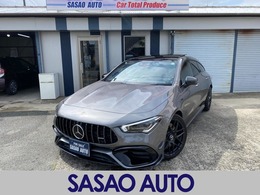 メルセデスAMG CLAシューティングブレーク CLA 45 S 4マチックプラス 4WD ブラック・グレーレザーシート