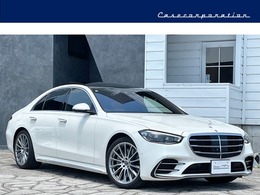 メルセデス・ベンツ Sクラス S500 4マチック AMGライン (ISG搭載モデル) 4WD SR 茶革 3Dコックピット ブルメスター