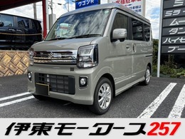 スズキ エブリイワゴン 660 PZターボスペシャル ハイルーフ 4WD 届出済未使用車・6型・CVTターボ・両側電動
