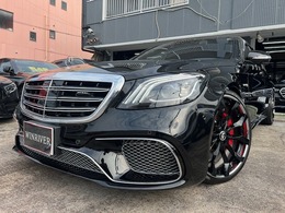 メルセデスAMG Sクラス S63 4マチック プラス ロング 4WD ダイナミックPKGフォージアート22インチ