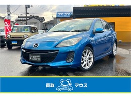 マツダ アクセラスポーツ 2.0 20S スカイアクティブ 社外オーディオ パドルシフト HID 純正AW