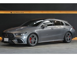 メルセデスAMG CLAシューティングブレーク CLA 45 S 4マチックプラス 4WD パノラマSR 赤×黒革 AMG19AW 車検R9.4