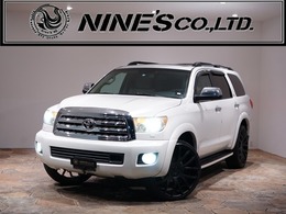 米国トヨタ セコイア プラチナム 5.7 V8 4WD 外26AW　　社外ナビ　革シート