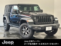 ジープ ラングラー アンリミテッド ルビコン 4WD 1オナ革シートヒーターCarplayBluetoothLED