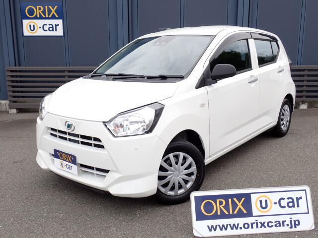 令和2年式ダイハツミライース入庫しました。福山ナンバーにて法人リースとして使用されておりました。