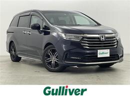 ホンダ オデッセイ 2.0 e:HEV アブソルート EX 純正10型ナビ 後席モニタ 本革シート 禁煙
