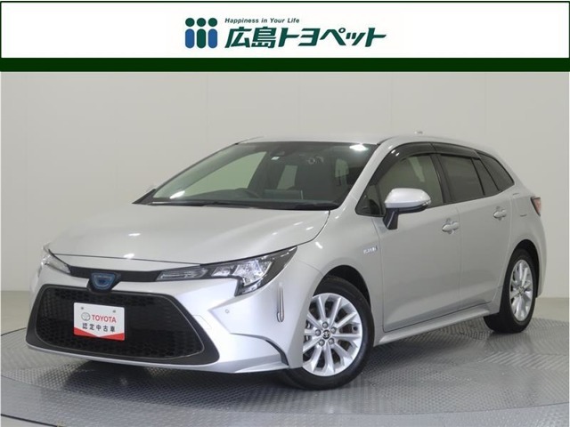 シルバーメタリック（1F7)の　カローラツーリング　ハイブリッド　S　入荷しました。