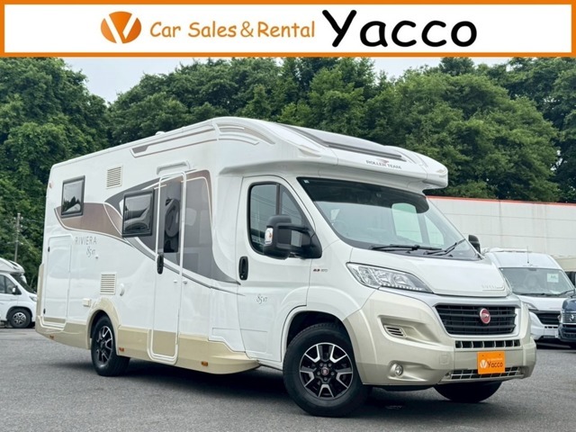 R1　デュカト　ローラーチーム　リビエラ85XT　乗車定員5名　就寝定員目安5名　車両サイズ699cm×231cm×289cm　ナビ　Bカメラ　左Sカメラ　クルーズコントロール　前後ドライブレコーダー