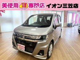 スズキ ワゴンR 660 カスタムZ ハイブリッド ZX 4WD 届出済未使用車　LEDヘッドライト