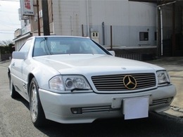 メルセデス・ベンツ SLクラス 500SL ワンオーナー車・129型SL・本革シート