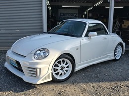 ダイハツ コペン 660 アクティブトップ フルエアロ 車高調 マフラー WORK15AW